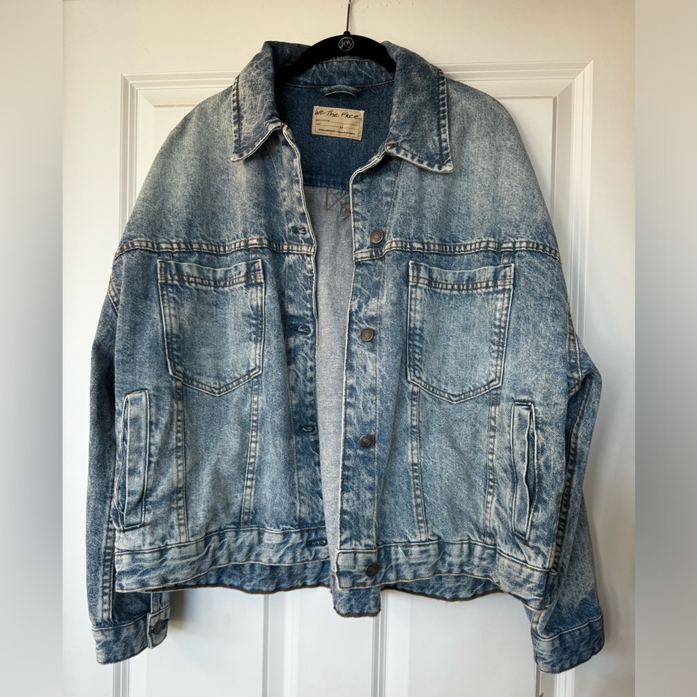 Free People Opal Swing Jean Jacket